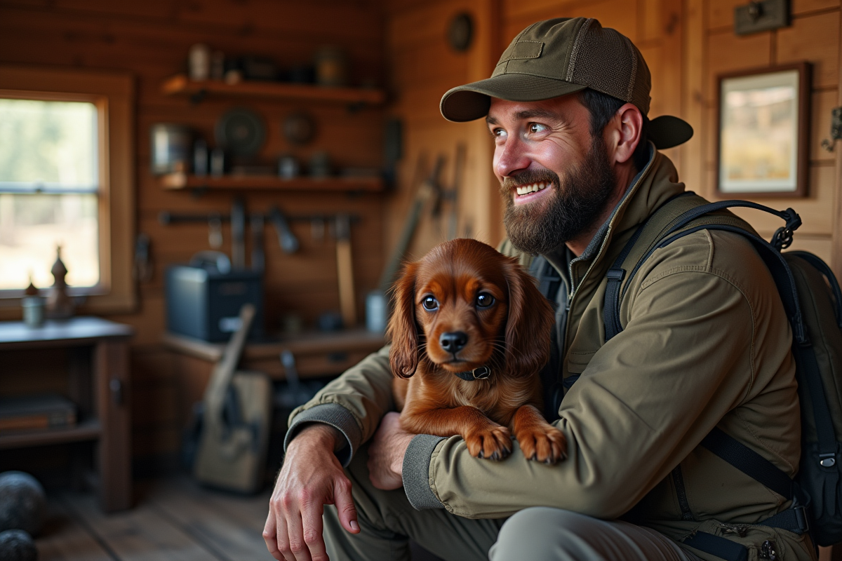 chien chasse