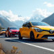 Renault Clio 2 RS sur une route de montagne en plein jour